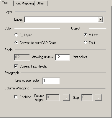 AutoCAD Word