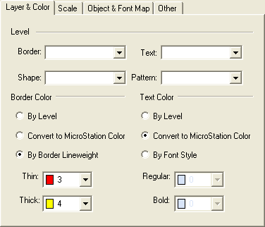 MicroStation Excel