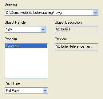 AutoCAD Defined Object Field