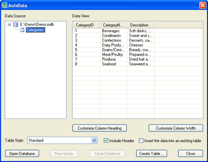 autocad database graphics 2